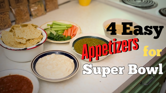 4 Easy Appetizers for SuperBowl